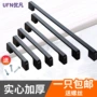欧式超长简约黑色铝拉手