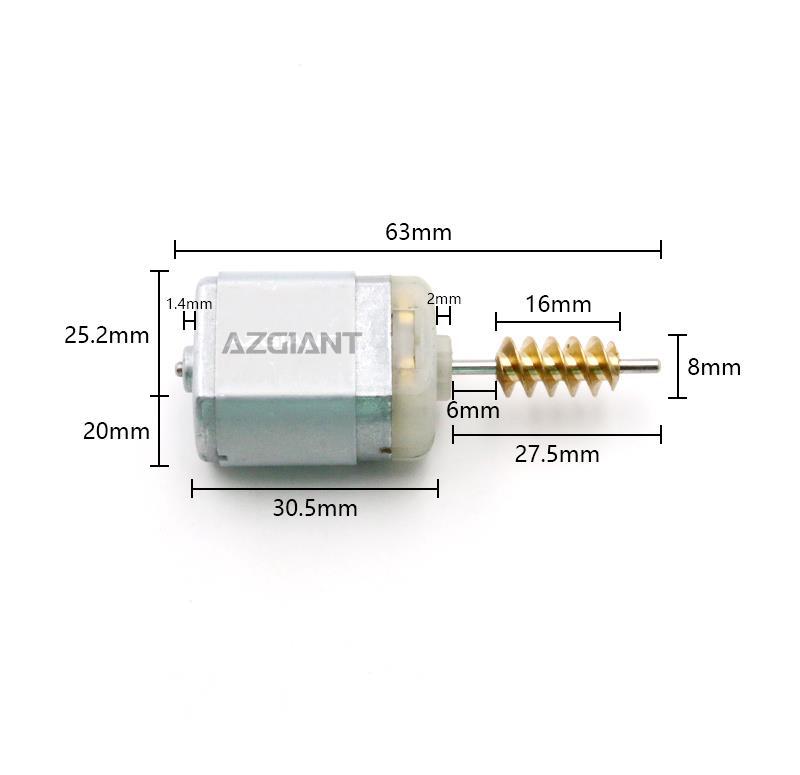 Suitable for 2009-2023 Volkswagen Passat/Cc/Tiguan and Other Direction Lock Motor Spare Parts