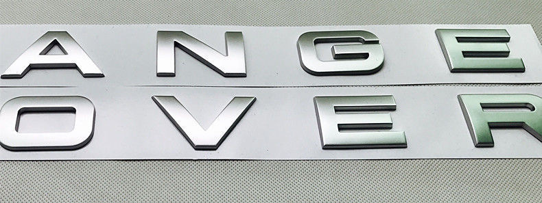 Suitable for Land Rover English Car Logo Range Rover Discovery Range Rover Evoque Hood Logo Letter Labeling
