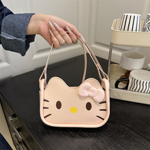 凯蒂猫可爱甜美卡通单肩包女潮流新款个性休闲百搭时尚斜挎包
