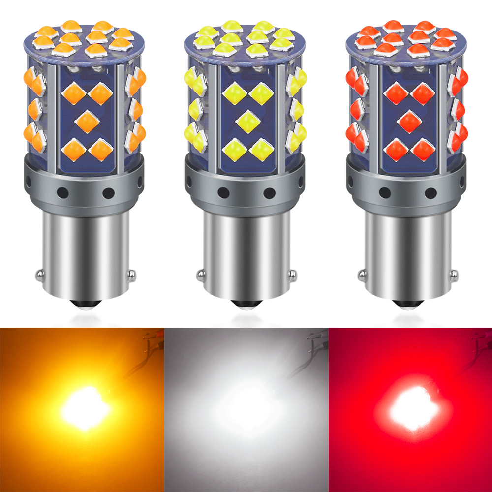 新款 解码LED倒车灯 3030-35SMD 1156 1157 7440 转向灯