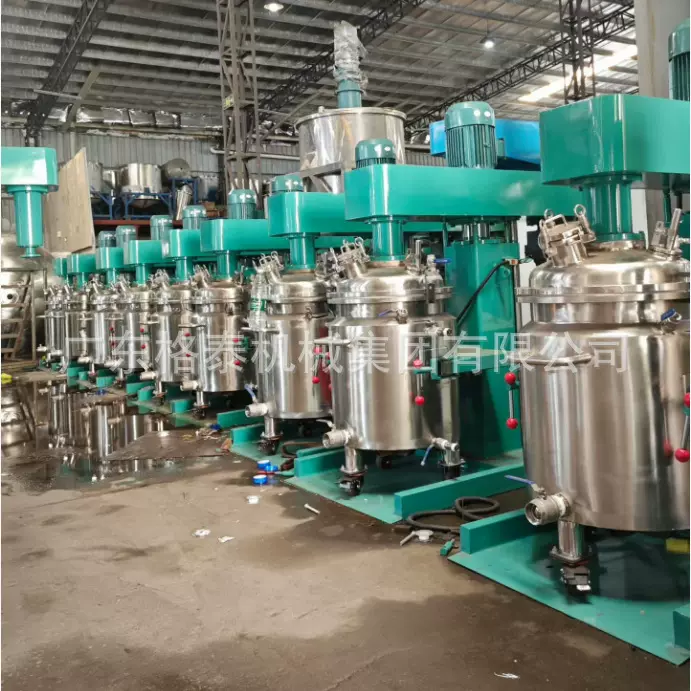 双轴真空分散机AB胶搅拌机 高粘度物料混合机 灌封胶真空分散机