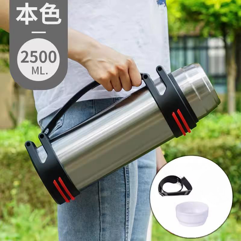 不锈钢保温壶户外大容量保温杯男女便携车载水壶工地家用暖瓶水杯|undefined