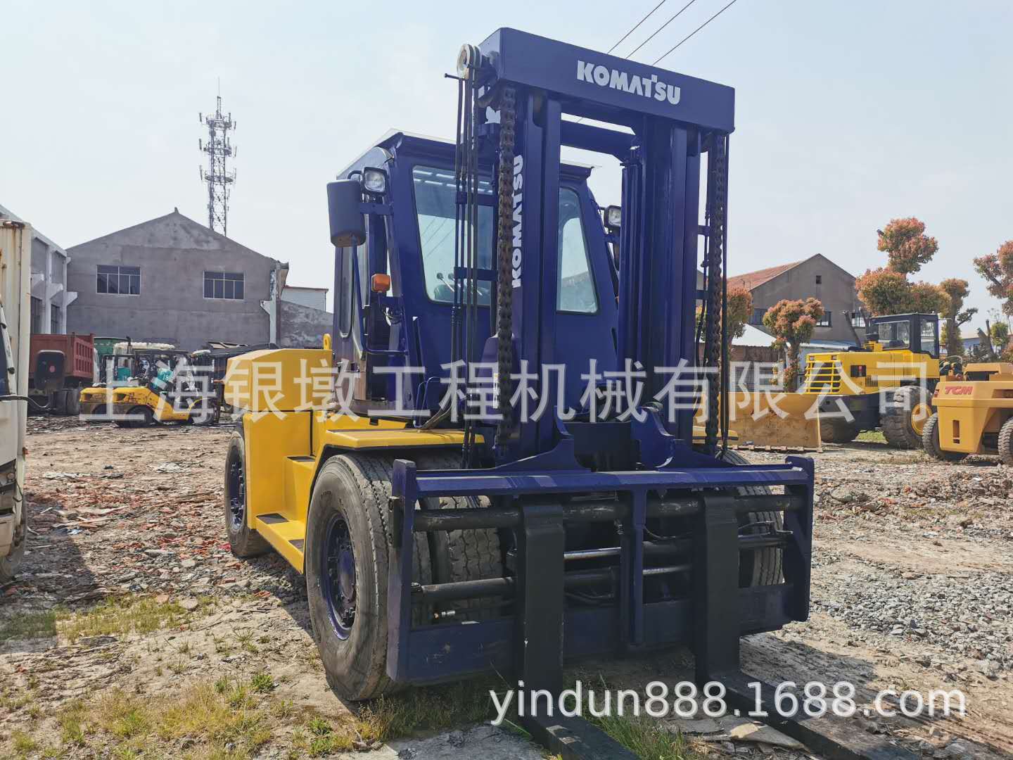 出售小松16吨叉车二手 升高3米 小松15吨叉车