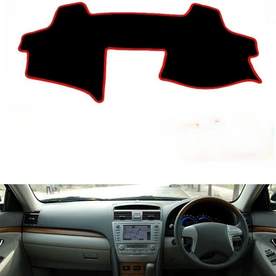 Günəş əleyhinə siperlik — special car dashboard mat, anti-glare - red-edged-right-hand-drive-single-layer-polyester