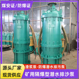 防爆潜污泵1140V660V  BQS隔爆型潜水排沙矿用BQS300-185/3-250KW
