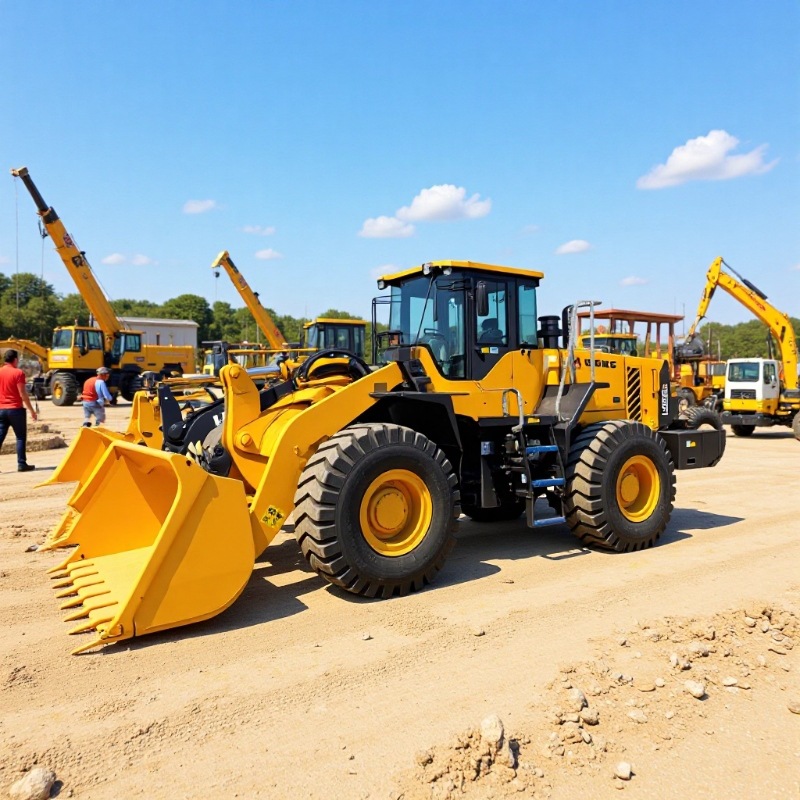Cargadora 956L Cargadora 956F XCMG Liugong Carter Komatsu Doushan Cargadora de 5 toneladas image 3