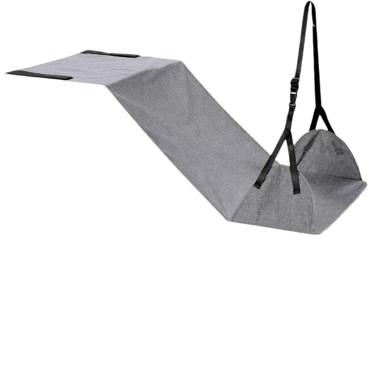 Cross-Border Adjustable Airplane Foot Hammock, Airplane Travel Footrest for Leg Rest, Travel Comfort Footrest