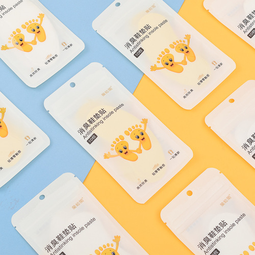Deodorizing shoe stickers, shoe deodorant, odor removal artifact, sneaker and leather shoe fragrance sterilization, deodorizing and sweat-absorbing insoles