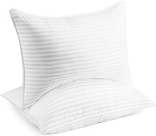 定做Bed Pillows 纖維枕頭五星級酒店枕芯跨境枕頭定制貼牌加工