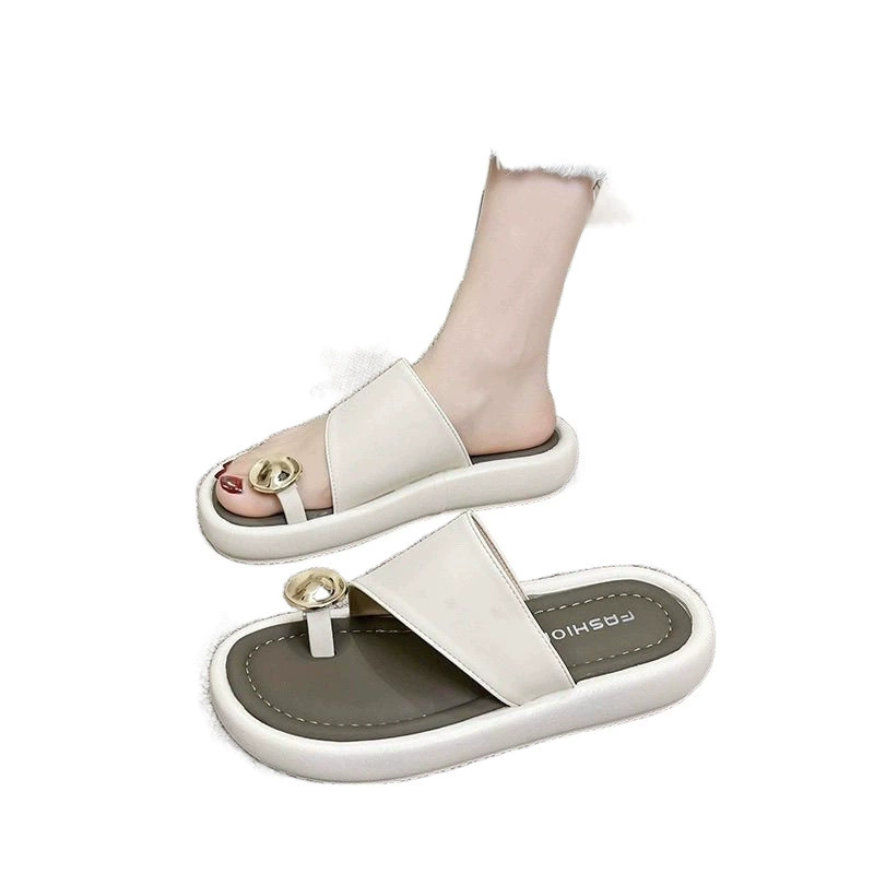 Slide JinbuKang, модные универсальные пляжные шлепанцы для отдыха на выход