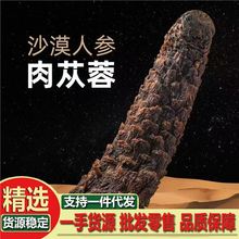 肉苁蓉材阿拉善旗舰店荒漠油苁蓉内蒙古整根泡酒锁阳男士批发代发
