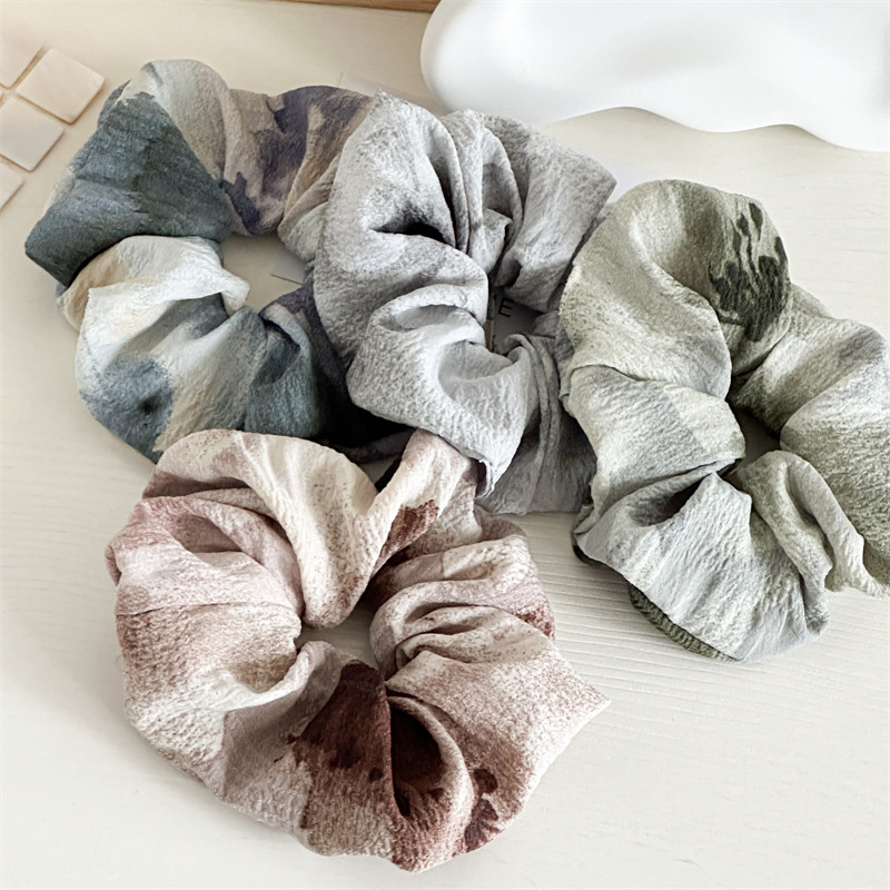 Scrunchie Haargummi Elastisch Vielseitiges Haaraccessoire Damen_voghion.com