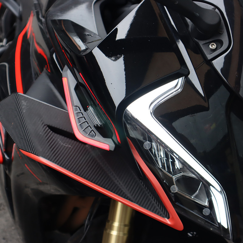 Cross-Border Popular Motorcycle Turn Signal Decorative Light, Cool Blade-Shaped Turn Signal Wind Wing Led Turn Signal Ambient Light