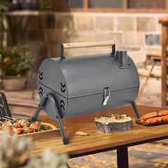 Zibo barbecue outdoor portable chimney stove party barbecue charcoal barbecue carbon grill smokeless barbecue stove