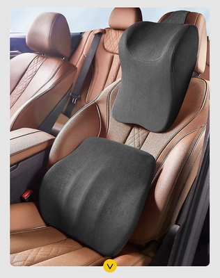car headrest | Headrest - 1-headrest-1-waist-black