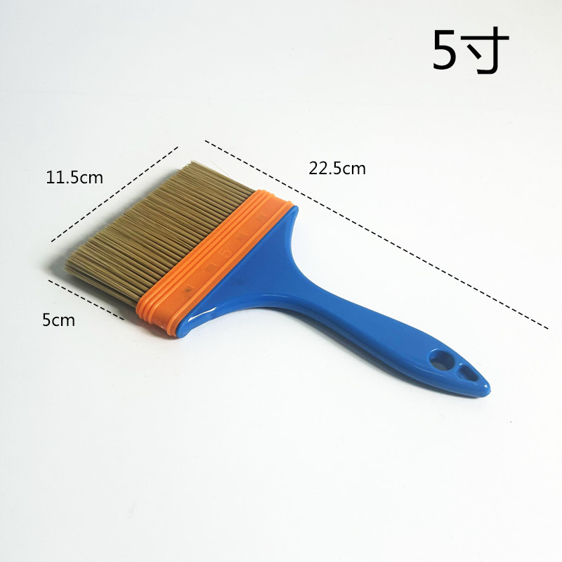 Cepillo de pintura cepillo de pelo duro cepillo de pelo de cerdo de barbacoa cepillo de pelo suave limpio cepillo de pegamento industrial cepillo de pelo de polvo 1 - 8 pulgadas grueso image 46