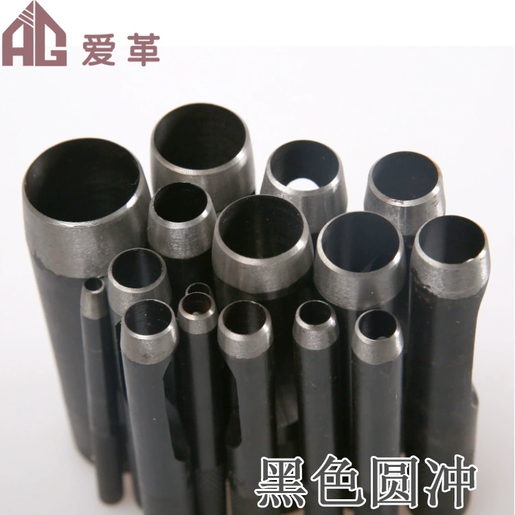 DIY ручной работы изготовление пуансона для кожи пуансон круглый пуансон дырокол инструмент