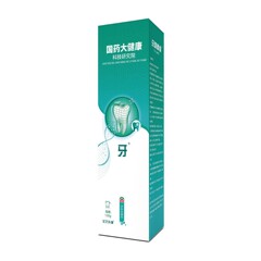 国药大健康120gフレッシュブレス歯磨き粉、歯の汚れを軽減するバイオリンクエンザ酵素配合、口腔細菌抑制