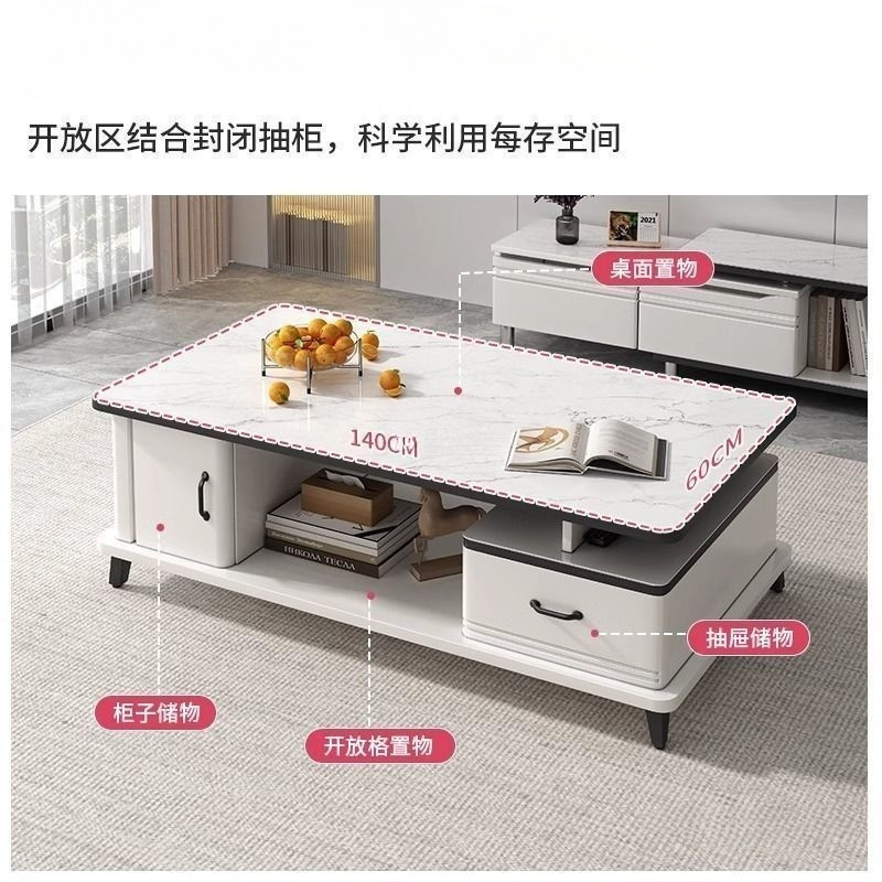 钢化玻璃茶几客厅2025新款轻奢感阳台小茶桌小户型茶台小桌子|undefined