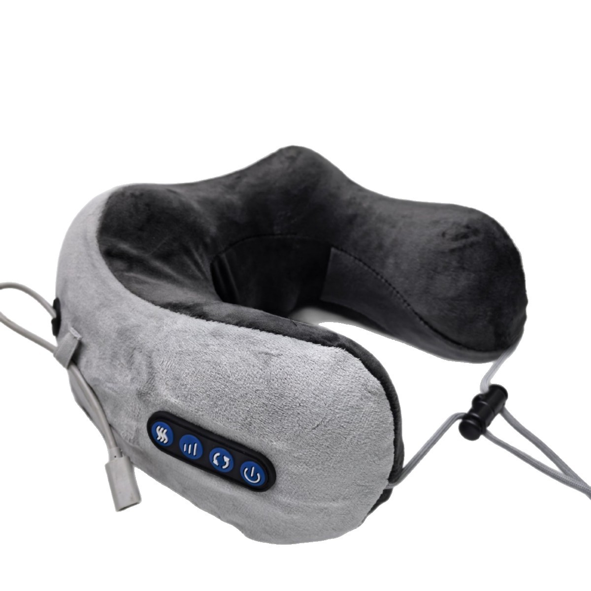 Almohada de masaje en forma de U transfronteriza, portátil para coche, almohada de viaje en forma de U, masajeador eléctrico para cuello y columna cervical al por mayor image 6