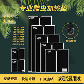 欧标爬宠乌龟守宫仓鼠龙猫寄居蟹温控发热片保温红外爬虫加热垫