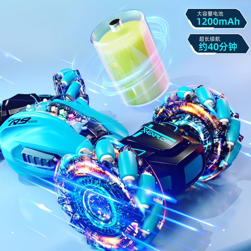 Trucos de inducción de gestos transfronterizos 2277 coche de cambio de torsión coche de deriva con tracción en las cuatro ruedas todoterreno juguetes de coche de control remoto eléctrico para niños