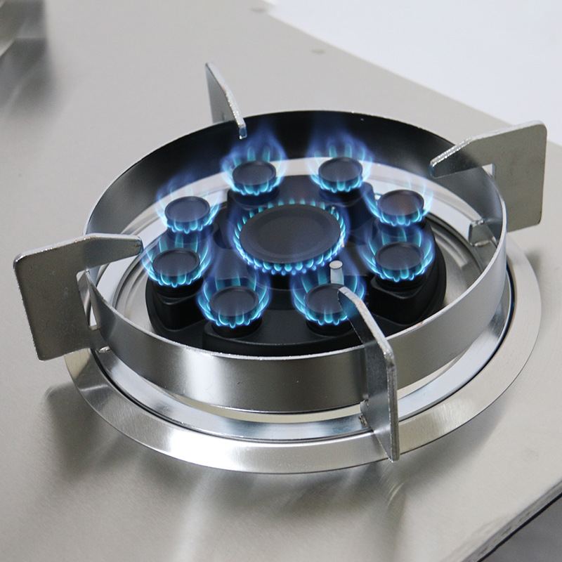 Fábrica Directa de la energía Reunión de tiempo doble nueve cámara de gas estufa de gas de la cocina de Gas Natural estufa doble al por mayor