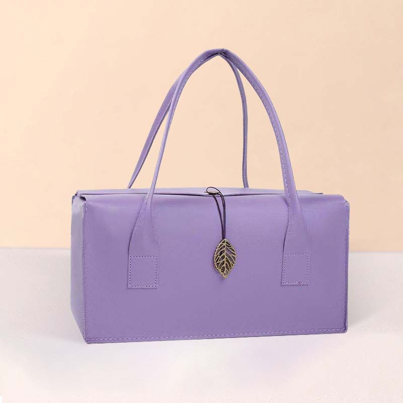 Фиолетовый; длина 30*ширина 17*высота 14см