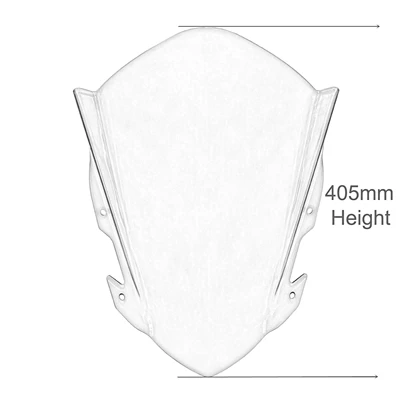 KTM RC125 RC200 RC250: Motorcycle front windshield
