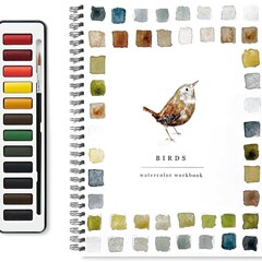 Emily Lex Studio Watercolor Set 卡通水彩画集画本创意礼物新品