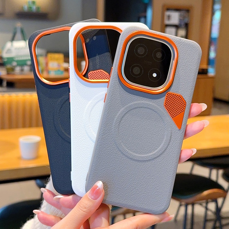 Suitable for Iiqoo15 Cooling Phone Case, Breathable Iqoo13 Magnetic Case, Wireless Charging Vivoiqoo15 Hard Case