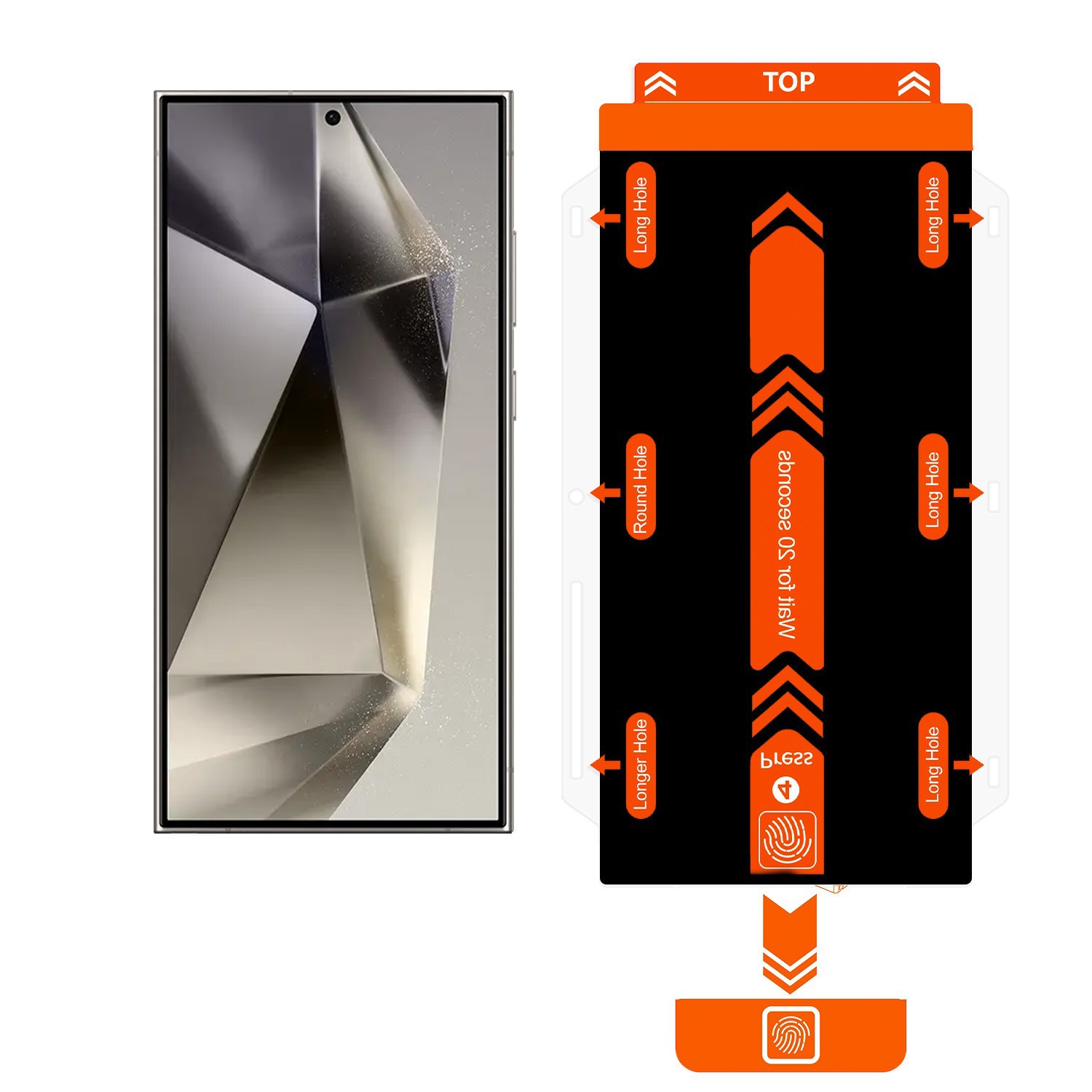 Aplicable a Samsung s25U / S24 + / S23 / S22 + cámara limpia de polvo película endurecida a prueba de polvo contra caídas artefacto de película