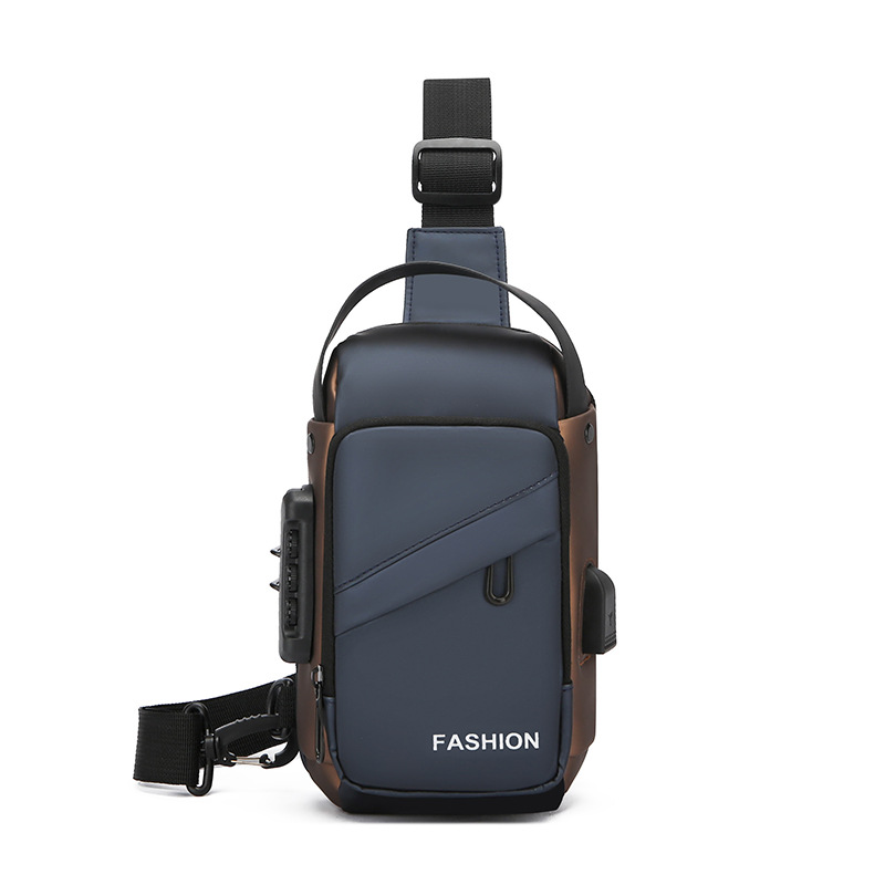Universal fashionable chest bag for work and office