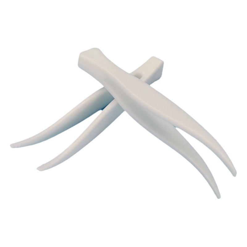 Plastic Tweezers Wholesale Eyelash Clips Experimental Tweezers Facial Mask Eye Mask Clips DIY Tweezers Cotton Pad Picker