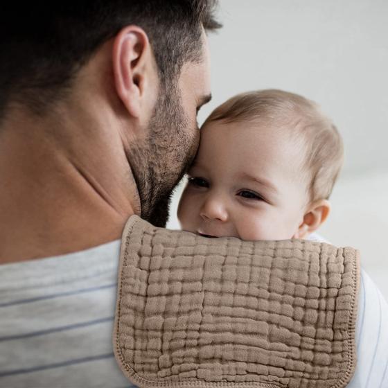 Amazon cross-border six-layer gauze burp towel cotton baby saliva towel newborn spit milk towel wrapping towel