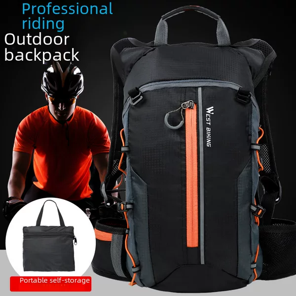 Western Rider Riding Backpack Mountain Bike Bag Outdoor Lightweight Leisure Travel Backpack Outdoor Riding Equipment