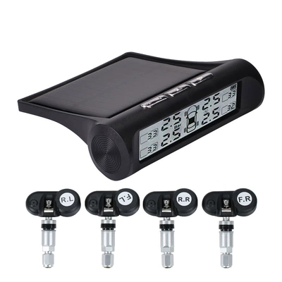 Pressure Monitor High-Precision Detector – Tire pressure monitoring system - built-in-black-and-white-screen