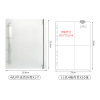 Word card, storage system for kindergarten, cards album for elementary school students, capacious card book, literacy