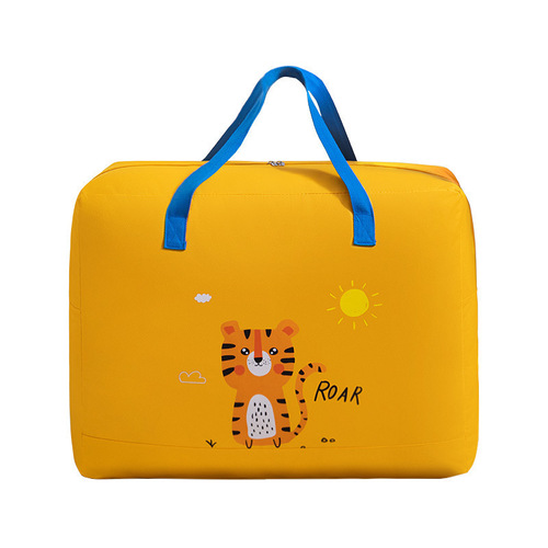 Clothing Storage Bag Moving Packing Bag Kindergarten Student Travel Storage Bag Large Capacity Handheld Cotton Blanket Bag