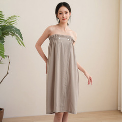 美容院のバススカートの吸水の薄いタイプのお客さんの服は純綿ではないです。