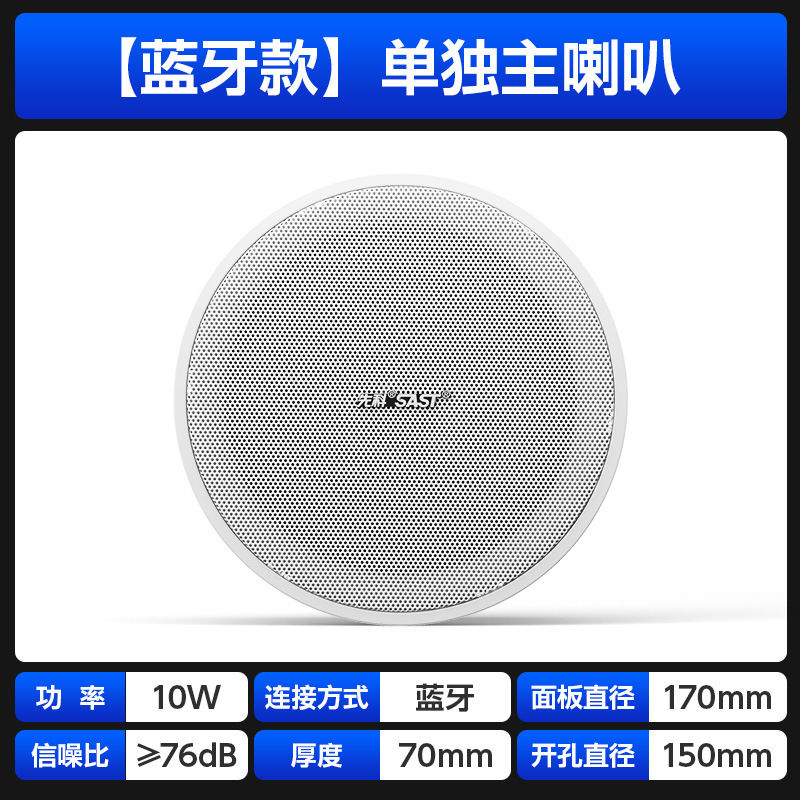 Xianke ワイヤレス Bluetooth 天井スピーカー 天井スピーカー 埋め込みスピーカー ショップ レストラン 商業用|undefined