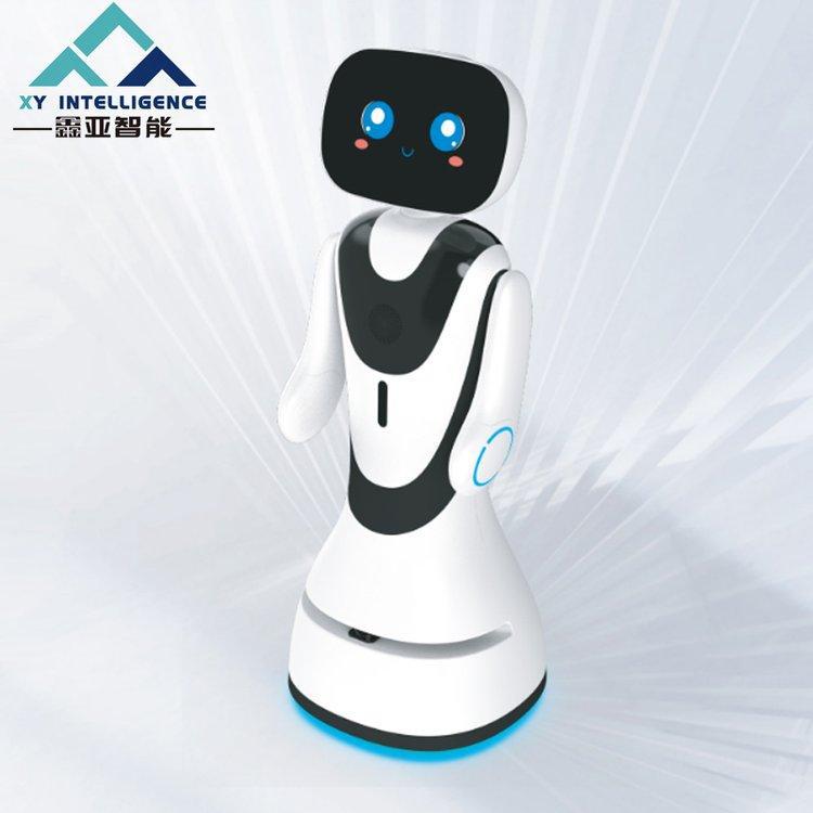 智能人形迎宾导览接待展厅机器人 宣传讲解 引领参观 服务前台大