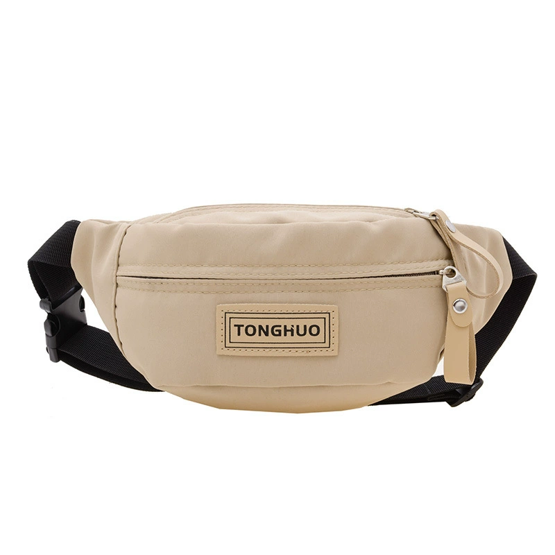 Sports nylon capacious children's belt bag for leisure, one-shoulder bag, chest bag, 2023