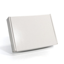 光胶白色牛皮色飞机盒服装包装三层快递电商运输纸盒源头工厂外贸