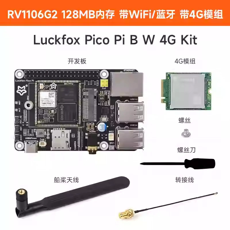 Luckfox Pico Pi A/B W Core1106 микро Linux плата разработки WiFi/4G модуль