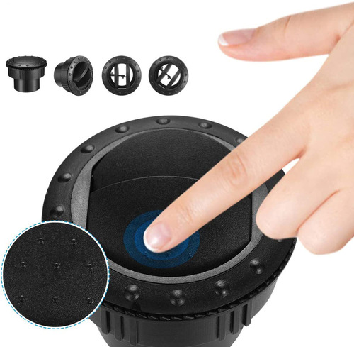 RV, bus, yacht air conditioning air outlet, roof circular vent, dashboard knob type air outlet