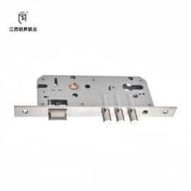 室内门锁8545三圆柱锁体平开阳台体配件老式塑钢锁具现代简约风