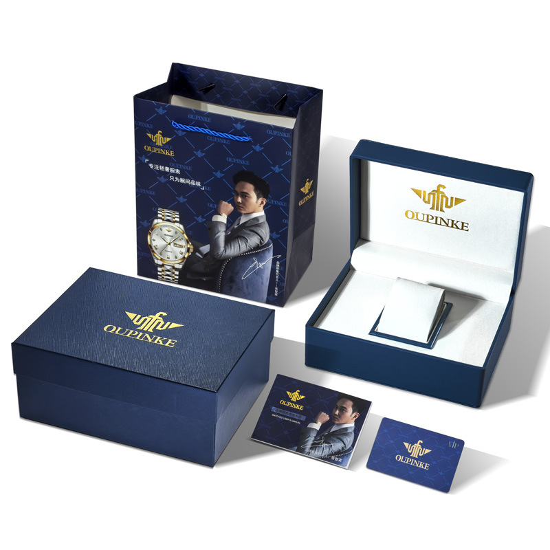 Oupinke Watch Box Gift Box Packaging Box for Gifting, Large Quantity Available, Detailed Discussion on Boxes and Gifts Possible