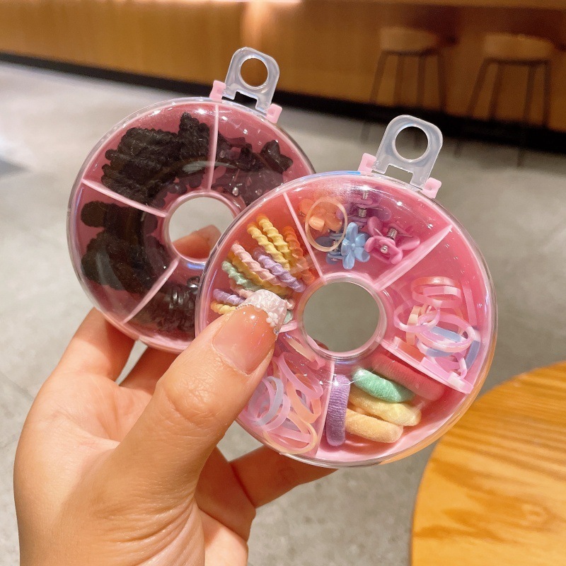 子供用ヘアアクセサリーキャンディーカラーの小さな親指ヘアバンドベビーヘアゴムバンドタオルリングコンビネーションセットヘッドバンド|undefined